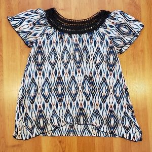 French Laundry Multicolored Top Size M